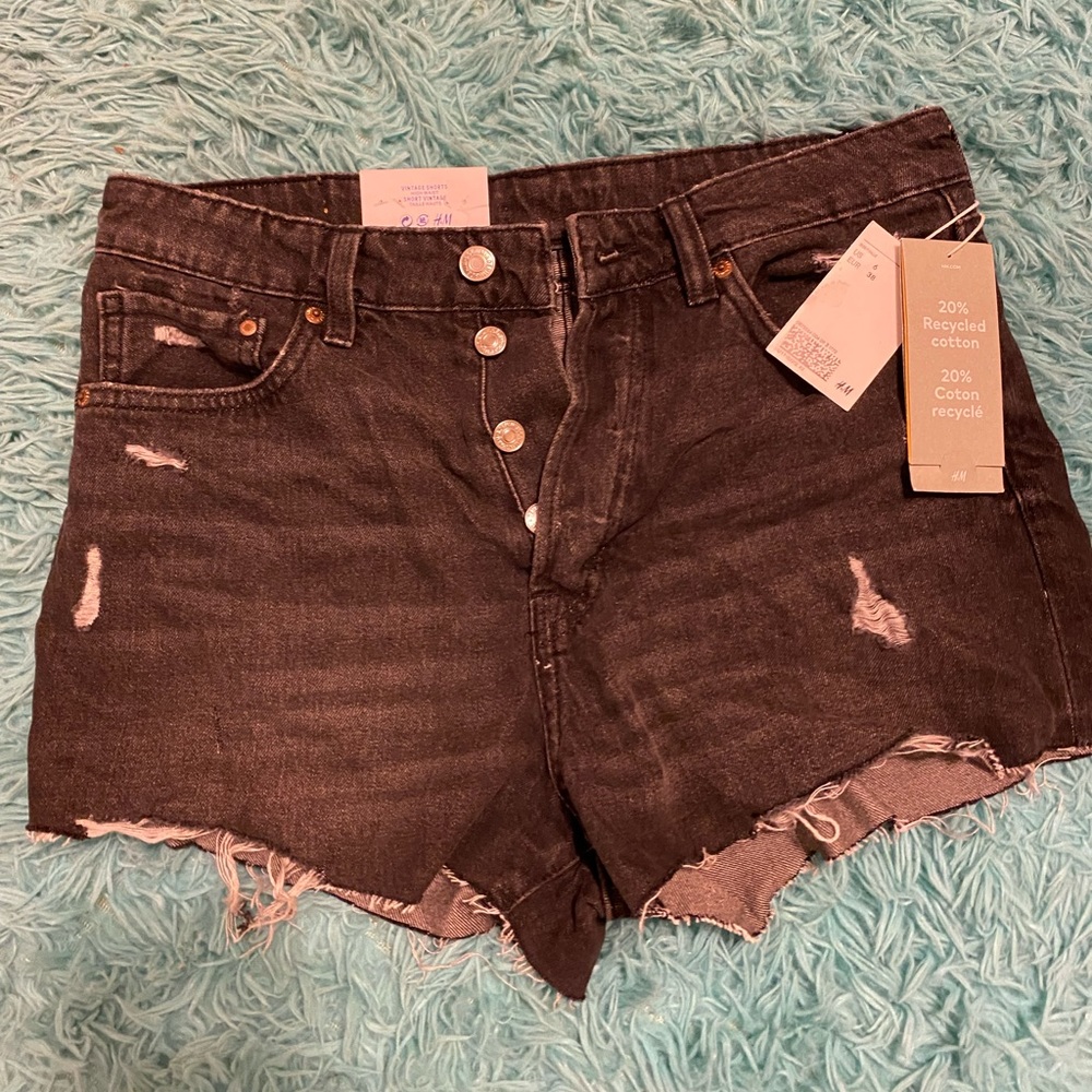 H&M High Waisted Shorts NWT